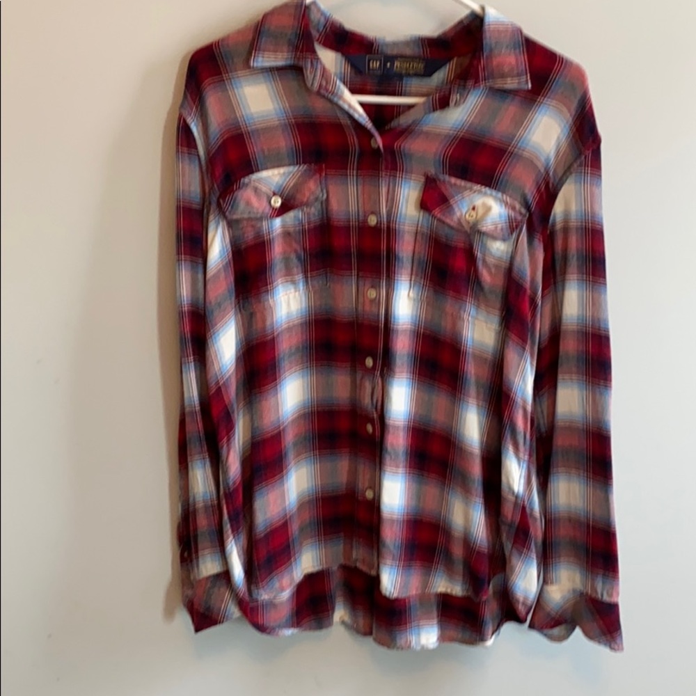 Plaid Gap Shirt